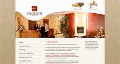 Desktop Screenshot of firgrovehotel.com